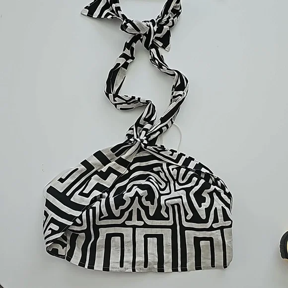 NWT Rachel Zoe Crop Halter Top - Picture 6 of 9